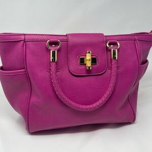 Olivia + Joy Vibrant Pink Tote Bag